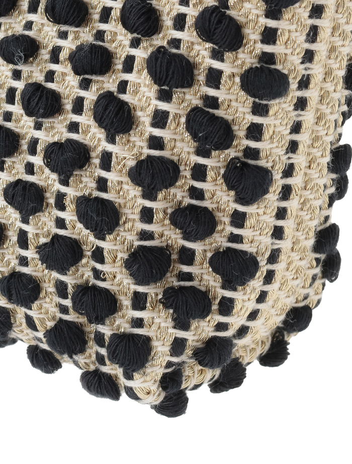 【ANTONELLO TEDDE/アントネッロ・テッデ】BALA I PHONE BAG TUTTO PIB 詳細画像 ブラック&times;ゴールド 6