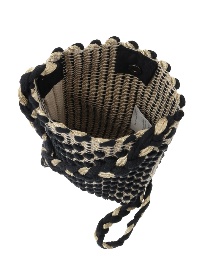 【ANTONELLO TEDDE/アントネッロ・テッデ】BALA I PHONE BAG TUTTO PIB 詳細画像 ブラック&times;ゴールド 7