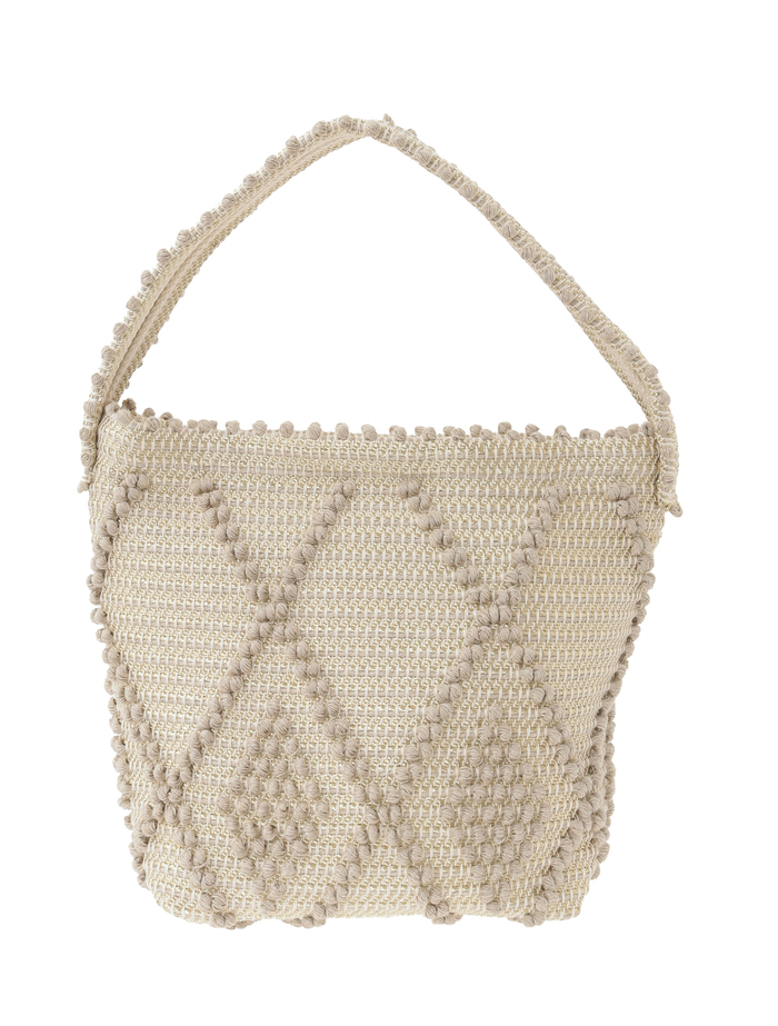 【ANTONELLO TEDDE/アントネッロ・テッデ】BULTEI SM SMALL BUCKET ROMBI 詳細画像 ゴールド 1