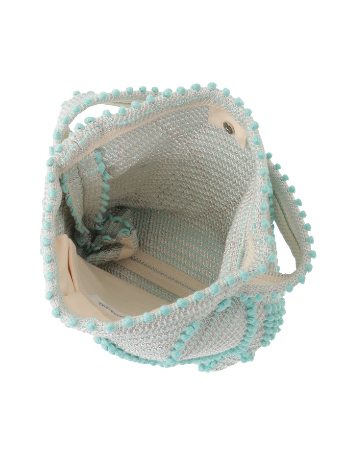 【ANTONELLO TEDDE/アントネッロ・テッデ】BULTEI SM SMALL BUCKET ROMBI 詳細画像 ライトブルー 7