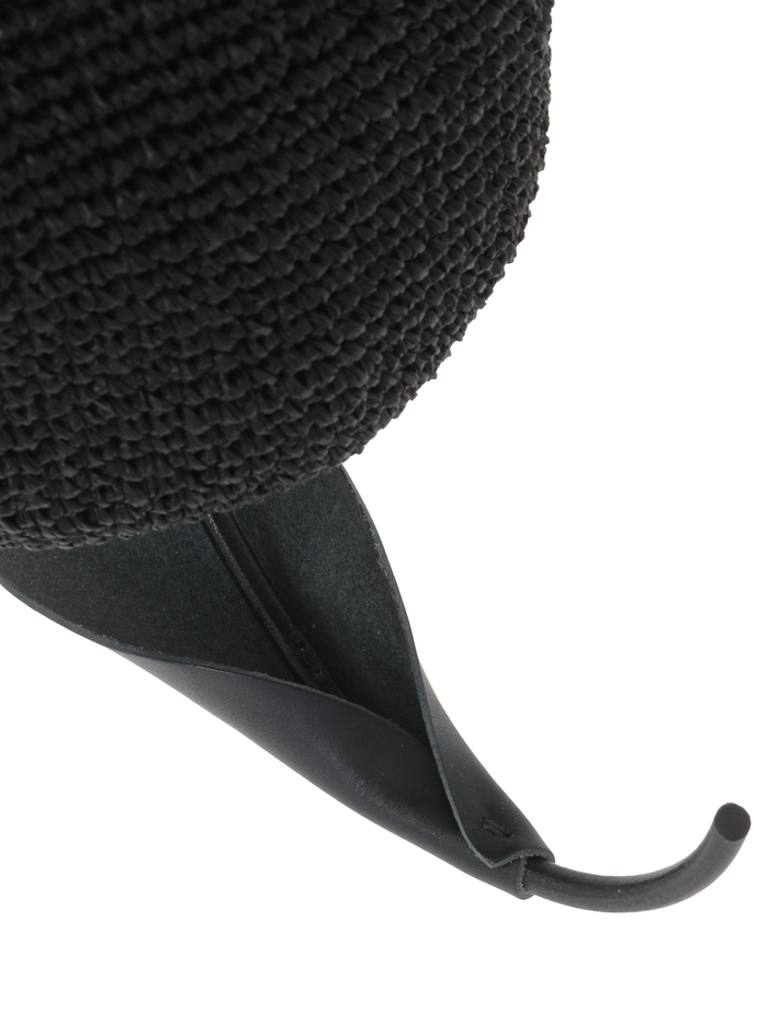 【UCA/ウカ】crocheted tulip Bag medium 詳細画像 ブラック 5