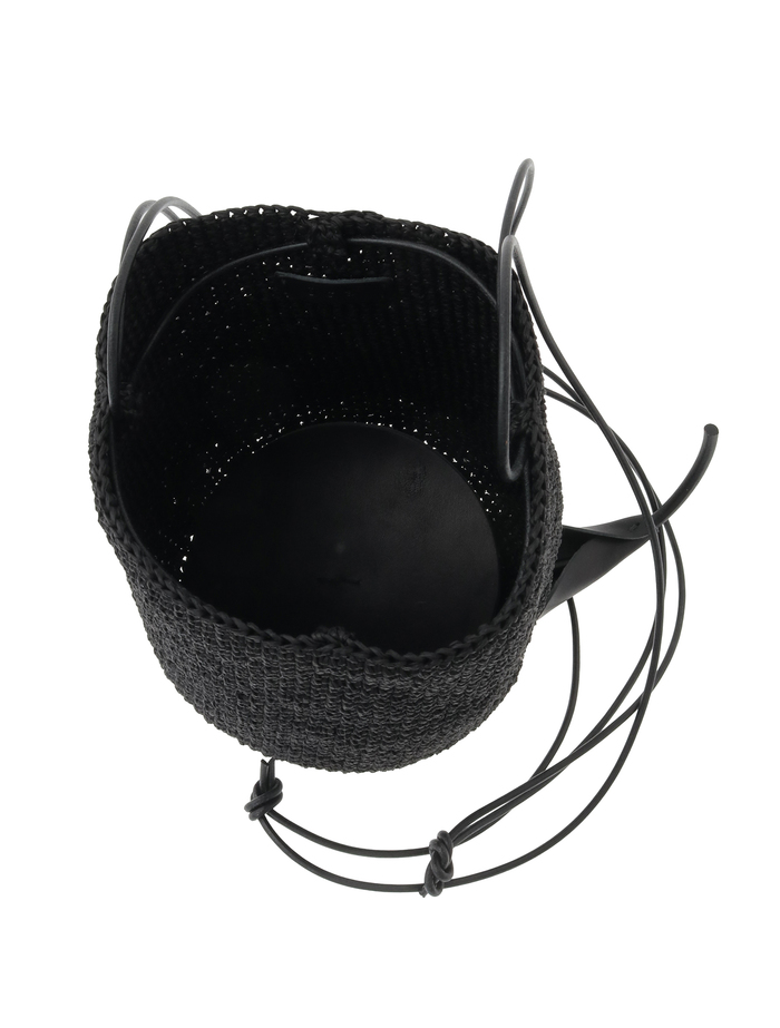 【UCA/ウカ】crocheted tulip Bag medium 詳細画像 ブラック 7