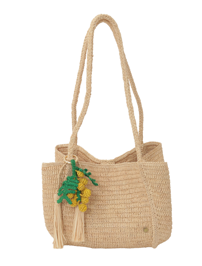 【MAISON N.H PARIS/メゾンエヌアッシュパリ】バッグ/CROISSANT CHARM 詳細画像 ナチュラル 1