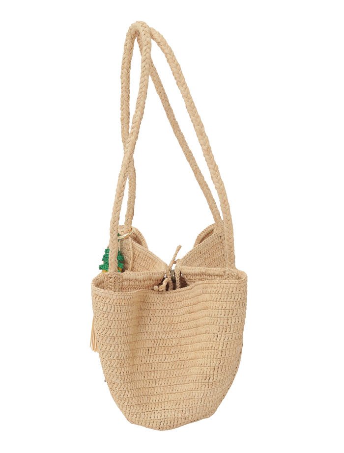 【MAISON N.H PARIS/メゾンエヌアッシュパリ】バッグ/CROISSANT CHARM 詳細画像 ナチュラル 3