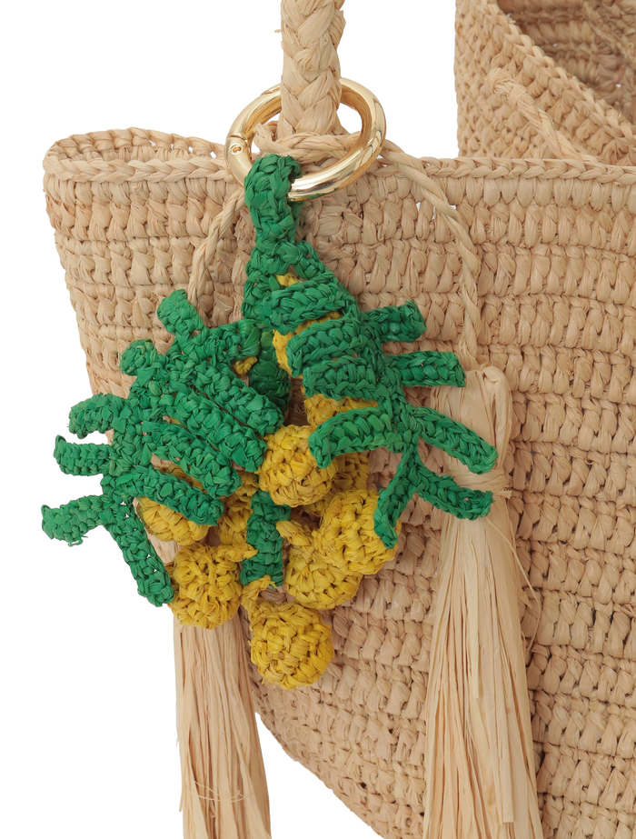 【MAISON N.H PARIS/メゾンエヌアッシュパリ】バッグ/CROISSANT CHARM 詳細画像 ナチュラル 6