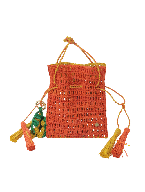 【MAISON N.H PARIS/メゾンエヌアッシュパリ】巾着バッグ/ROXANE CHARM