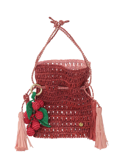 【MAISON N.H PARIS/メゾンエヌアッシュパリ】巾着バッグ/ROXANE CHARM