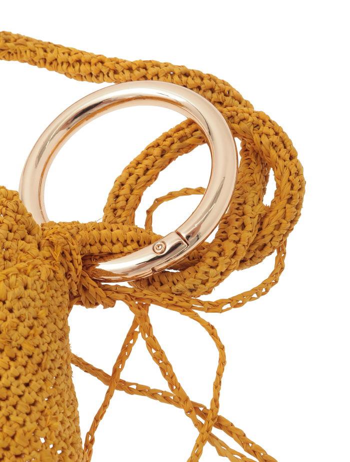 【A POINT ETC./アポワン ウテセ】ストラップ/FLEUR HIBISCUS 詳細画像 イエロー 3