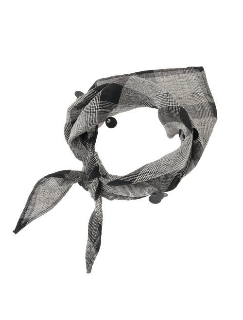 【Suguri/スグリ】シルクリネンネッカチーフ