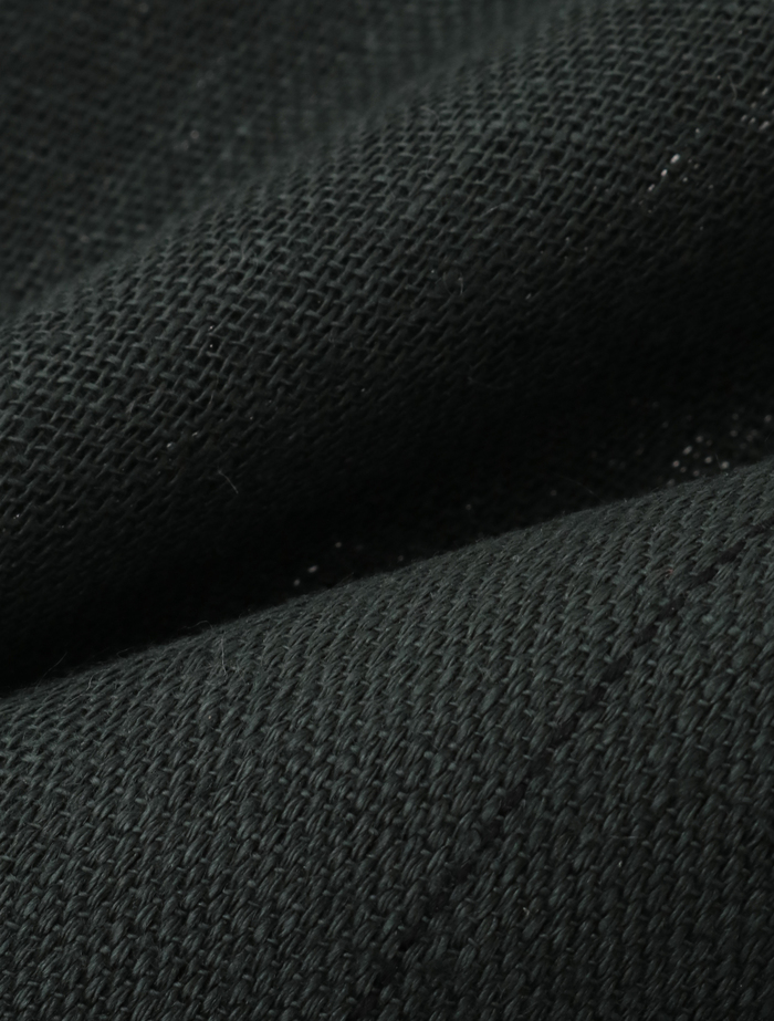 【NIMNIMDUAI/ニムニムデュアイ】ストール/LINEN GAUZE BLOCK CHECK 詳細画像 グリーン 4