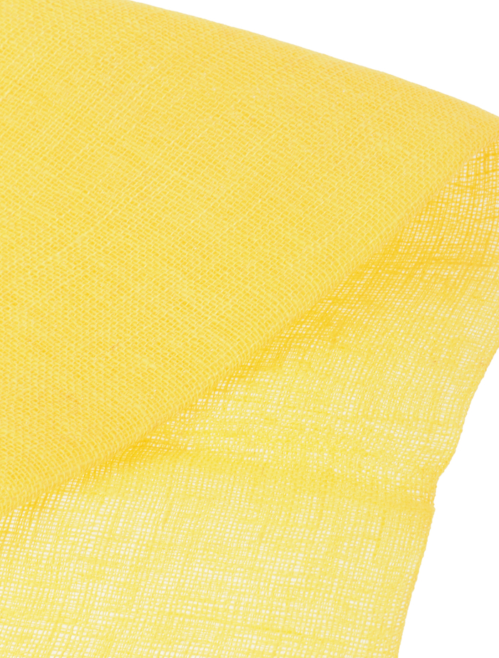 【NIMNIMDUAI/ニムニムデュアイ】ストール/PREMIUM LINEN GAUZE SQUARE 詳細画像 イエロー 3