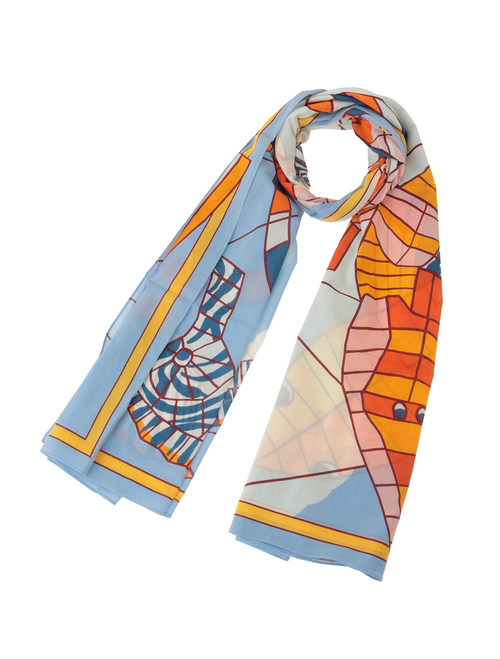 【INOUI EDITIONS/イヌイエディション】ストール/CERFS VOLANTS