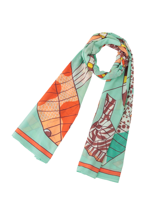 【INOUI EDITIONS/イヌイエディション】ストール/CERFS VOLANTS