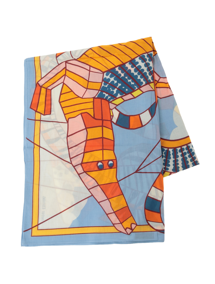 【INOUI EDITIONS/イヌイエディション】ストール/CERFS VOLANTS 詳細画像 オレンジ 3