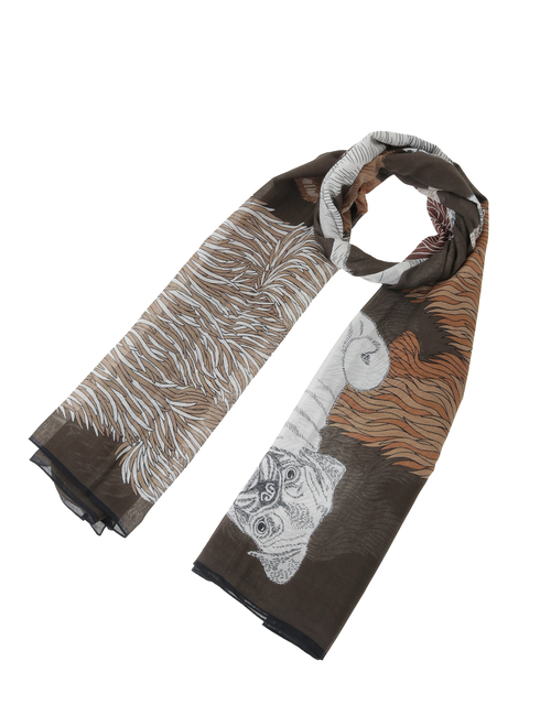 【INOUI EDITIONS/イヌイエディション】ストール/COTTON TOUTOU