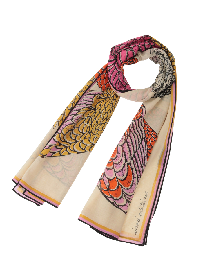 【INOUI EDITIONS/イヌイエディション】ストール/CARACAT 詳細画像 ホワイト 1