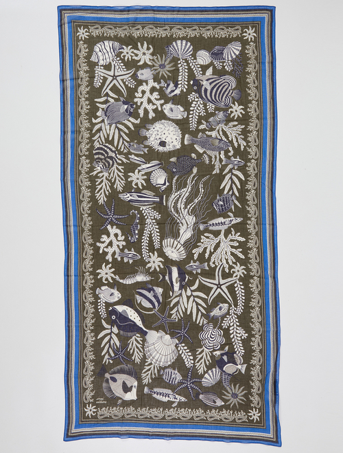 【INOUI EDITIONS/イヌイエディション】ストール/NEPTUNE