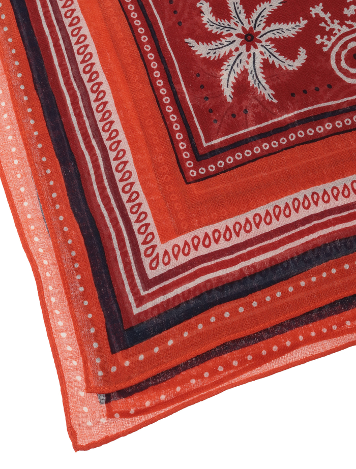 【INOUI EDITIONS/イヌイエディション】ストール/NEPTUNE 詳細画像 レッド 5