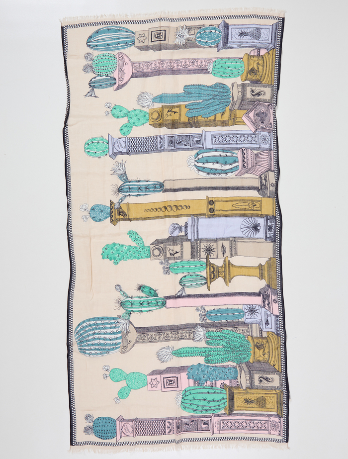 【INOUI EDITIONS/イヌイエディション】ストール/TEQUILA 詳細画像 ホワイト 2