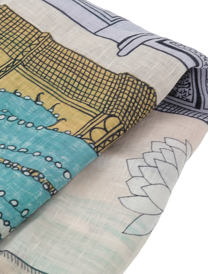 【INOUI EDITIONS/イヌイエディション】ストール/TEQUILA 詳細画像 ホワイト 4