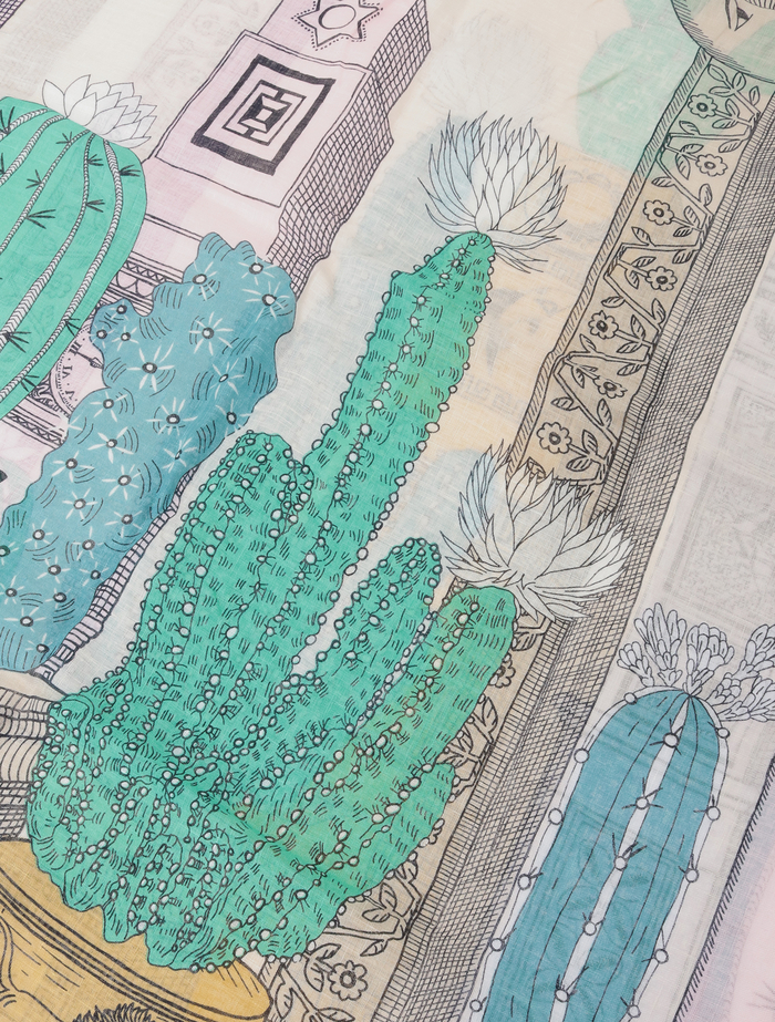 【INOUI EDITIONS/イヌイエディション】ストール/TEQUILA 詳細画像 ホワイト 6