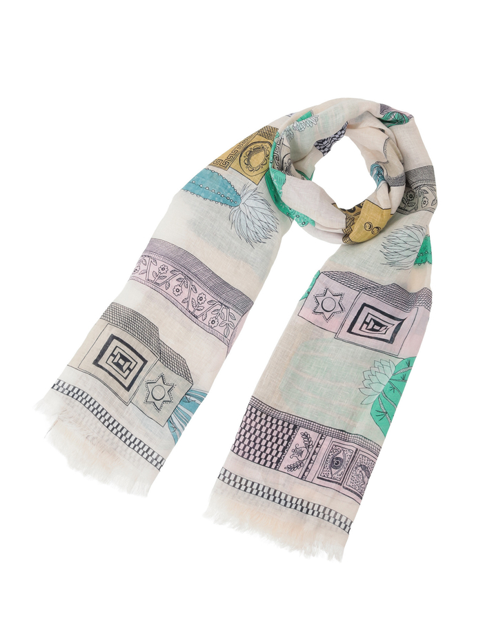 【INOUI EDITIONS/イヌイエディション】ストール/TEQUILA 詳細画像 ホワイト 8