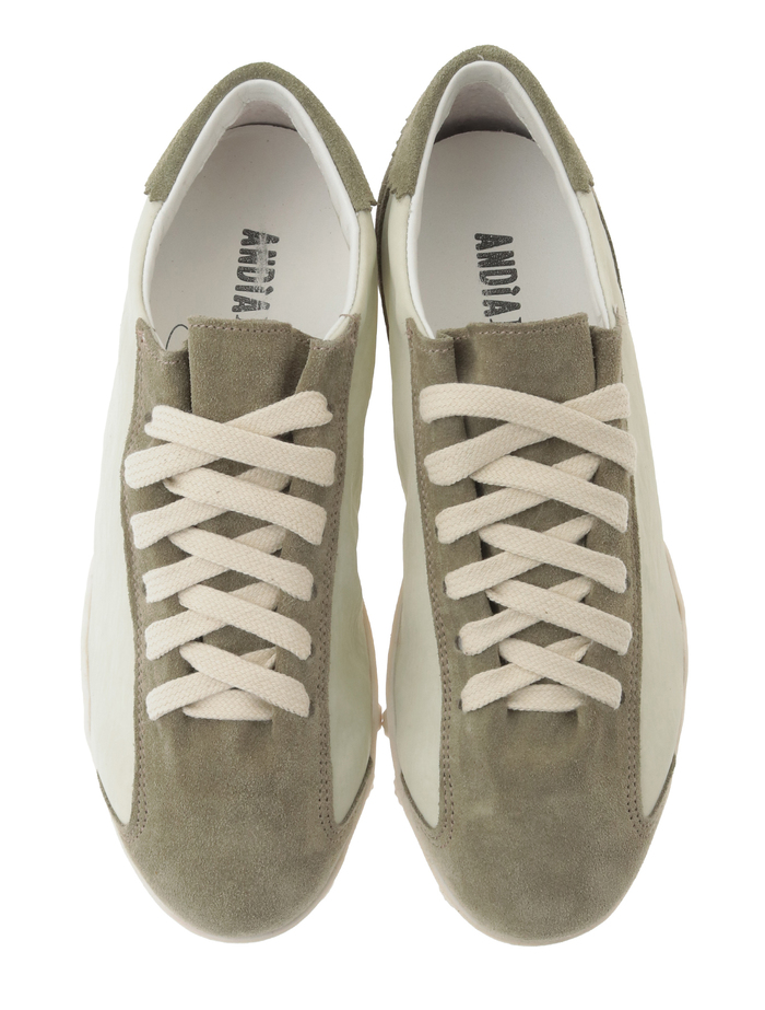 【Andia Fora/アンディアフォラ】スニーカー/PLAY 詳細画像 カーキ 2