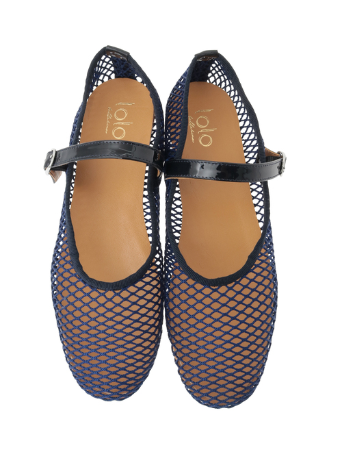 【LOLO BALLERINA/ロロ・バレリーナ】フラットシューズ/SALINA MESH VIDEO