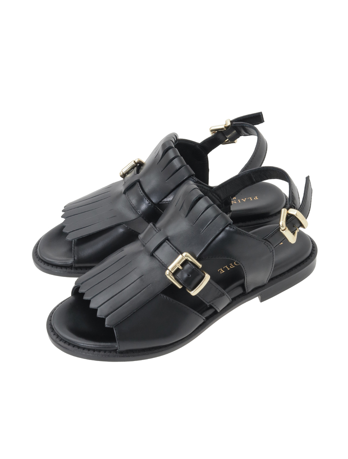 【LUCA GROSSI/ルカグロッシ】サンダル/H713S 詳細画像 ブラック 1