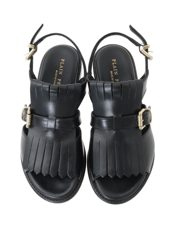 【LUCA GROSSI/ルカグロッシ】サンダル/H713S 詳細画像 ブラック 2