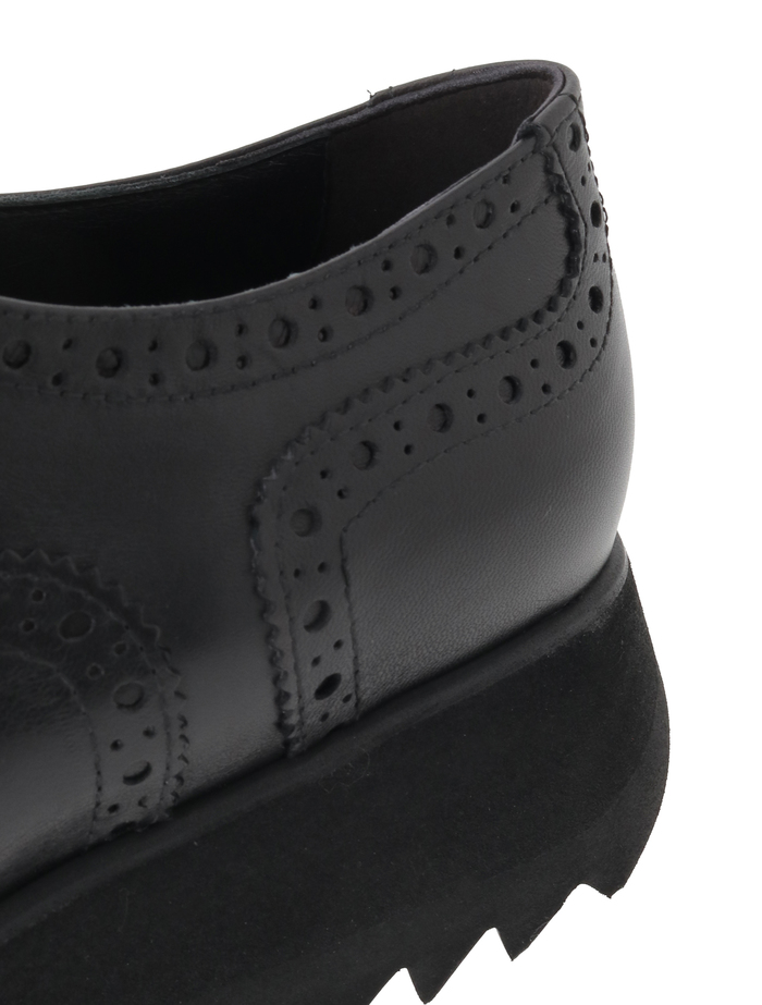 【LUCA GROSSI/ルカグロッシ】ローファースニーカー/F572 詳細画像 ブラック 6