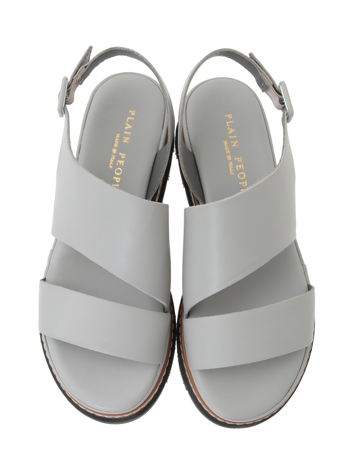 【LUCA GROSSI/ルカグロッシ】サンダル/F771S 詳細画像 ライトグレー 2