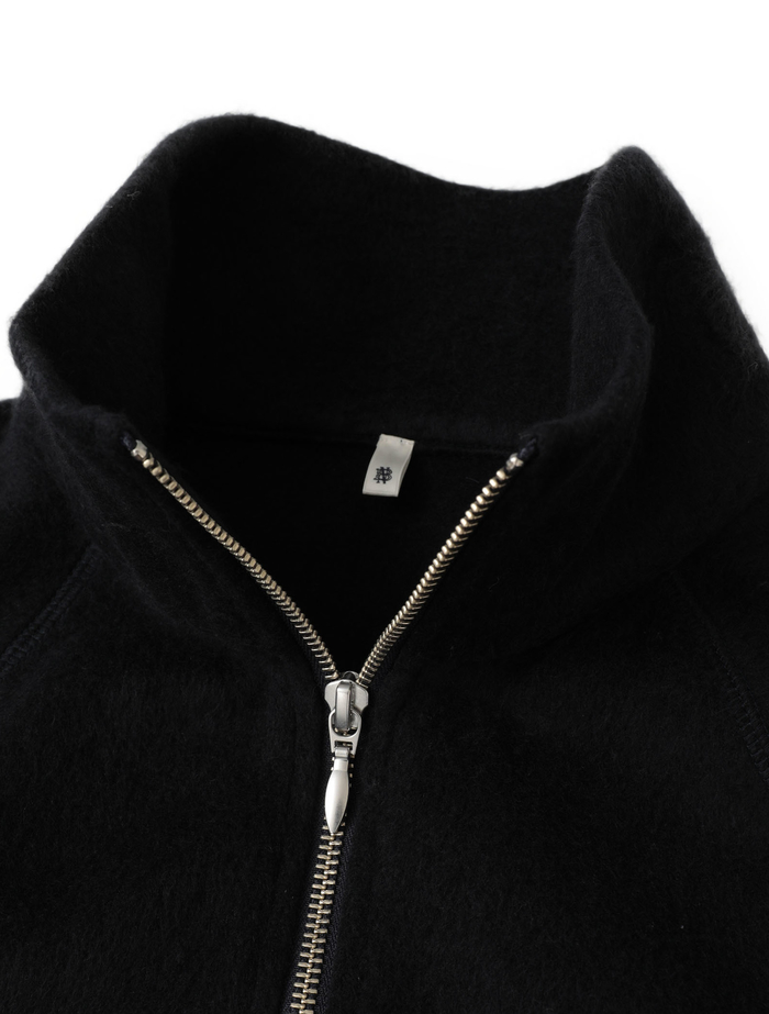 【BATONER/バトナー】ジャケット/SILK FLEECE BLOUSON 詳細画像 ブルー 3