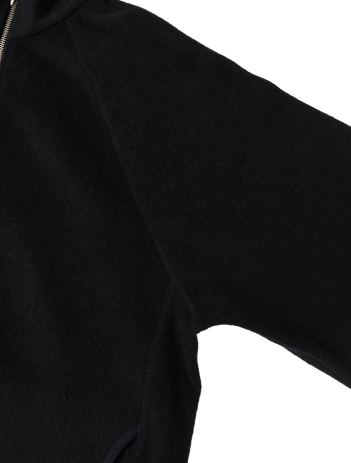 【BATONER/バトナー】ジャケット/SILK FLEECE BLOUSON 詳細画像 ブルー 4