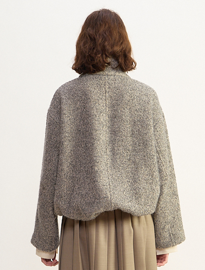 Twill Tweedコート 詳細画像 ブラック 3
