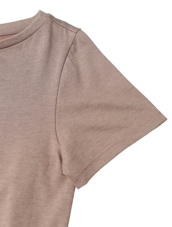 ヴィンテージプレーティングジャージーボートネックTシャツ 詳細画像 ベージュ 4