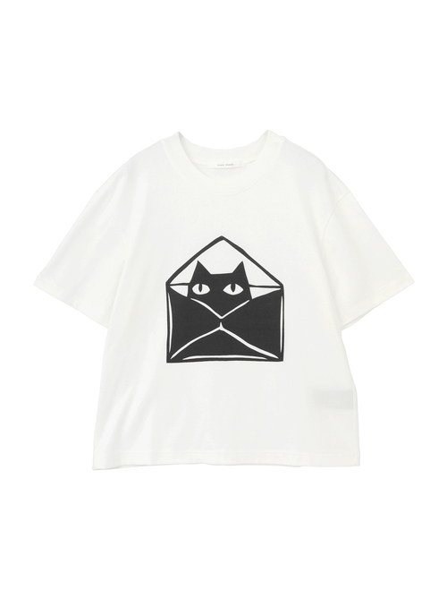 キャットプリントTシャツ