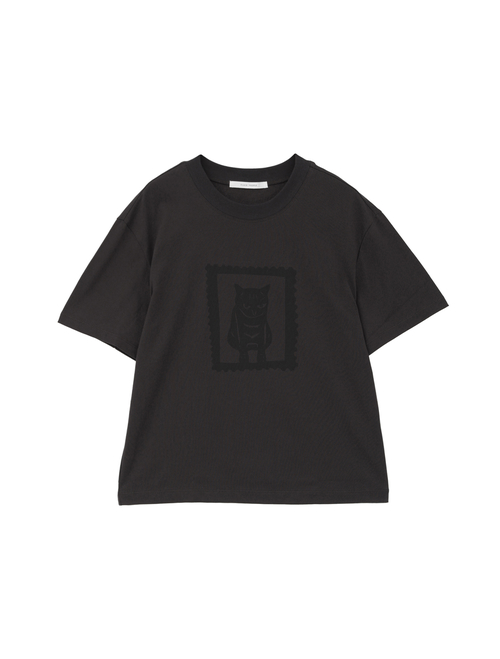 キャットプリントTシャツ