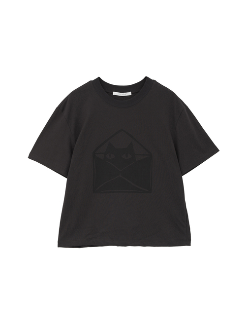 キャットプリントTシャツ