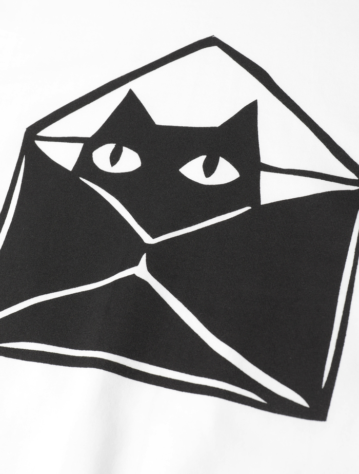 キャットプリントTシャツ 詳細画像 ホワイトB 3