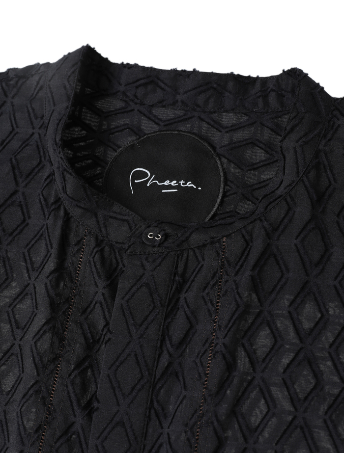 【Pheeta/フィータ】ブラウス/PH016C-26 SHIRTS Christine 詳細画像 ブラック 3