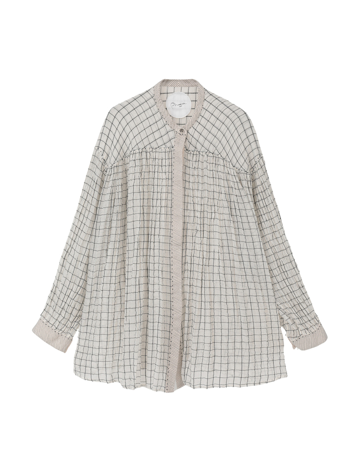 【Pheeta/フィータ】ブラウス/PH016C-41C SHIRTS Mona
 詳細画像 チェック 1