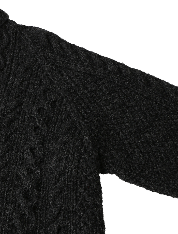【Pheeta/フィータ】カーディガン/PH016C-HN1 ZIP CARDIGAN Clara 詳細画像 ダークグレー 4