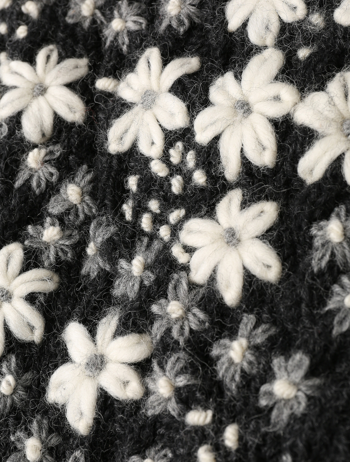 【Pheeta/フィータ】カーディガン/PH016C-HN1 ZIP CARDIGAN Clara 詳細画像 ダークグレー 7
