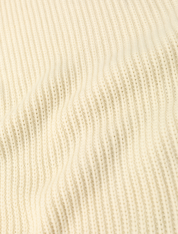 【Mii/ミー】セーター/PRINTED HAND EMBROIDERED SLEEVELESS SWEATER 詳細画像 オフホワイト 6