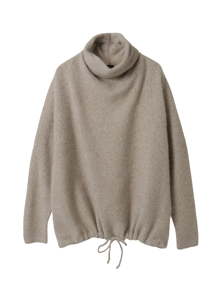 【BATONER /バトナー】セーター/BN-26FL-040 TURTLE NECK 詳細画像 ベージュ 1