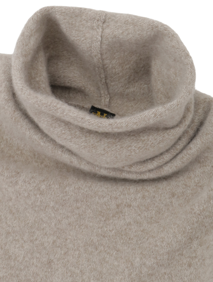 【BATONER /バトナー】セーター/BN-26FL-040 TURTLE NECK 詳細画像 ベージュ 3