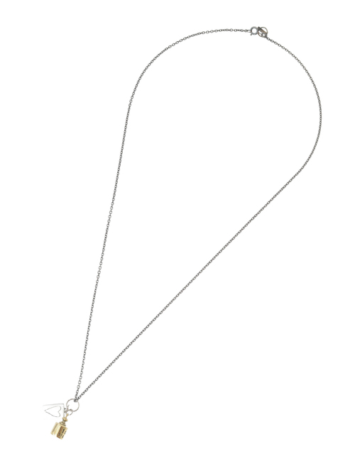 【MC Mathias Chaize/マティアス・シェーズ】ネックレス/NK-165 NECKLACE SILVER CHAINS WITH 1G D'AMOUR