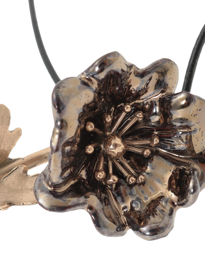 【RENARD BIJOUX/ルナール ビジュー】ネックレス/ANEMONE 詳細画像 ブラック 6
