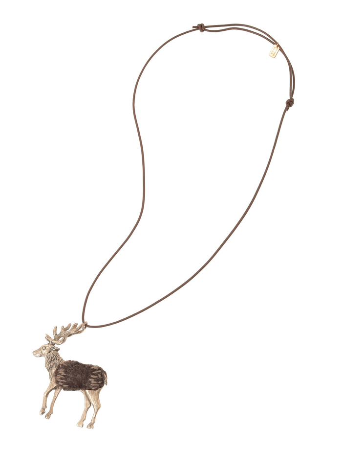 【RENARD BIJOUX/ルナール ビジュー】ネックレス/STAG 詳細画像 ブロンズ 1